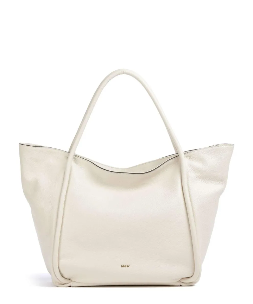 Dalia Willow Tote bag grained cow leather cream