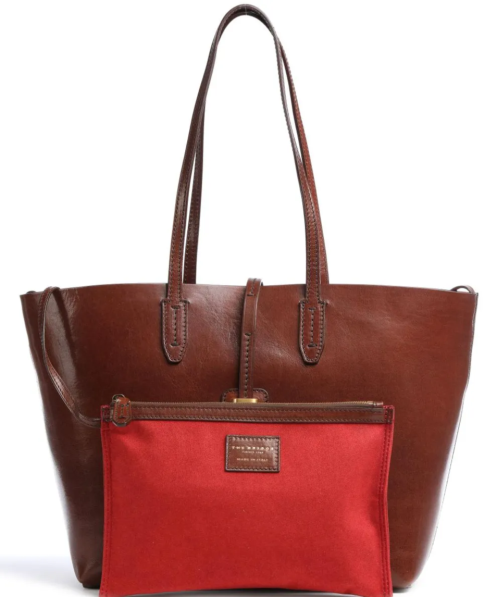 Dalston Tote bag cow leather brown