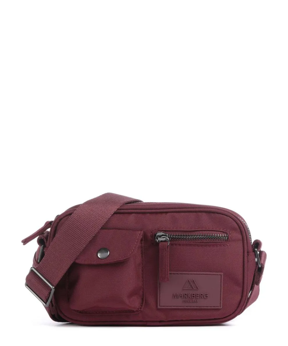 Darla Crossbody bag recycled polyester bordeaux red