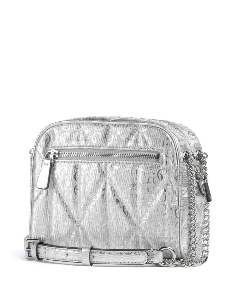Aldina G-Shine Crossbody bag imitation leather silver