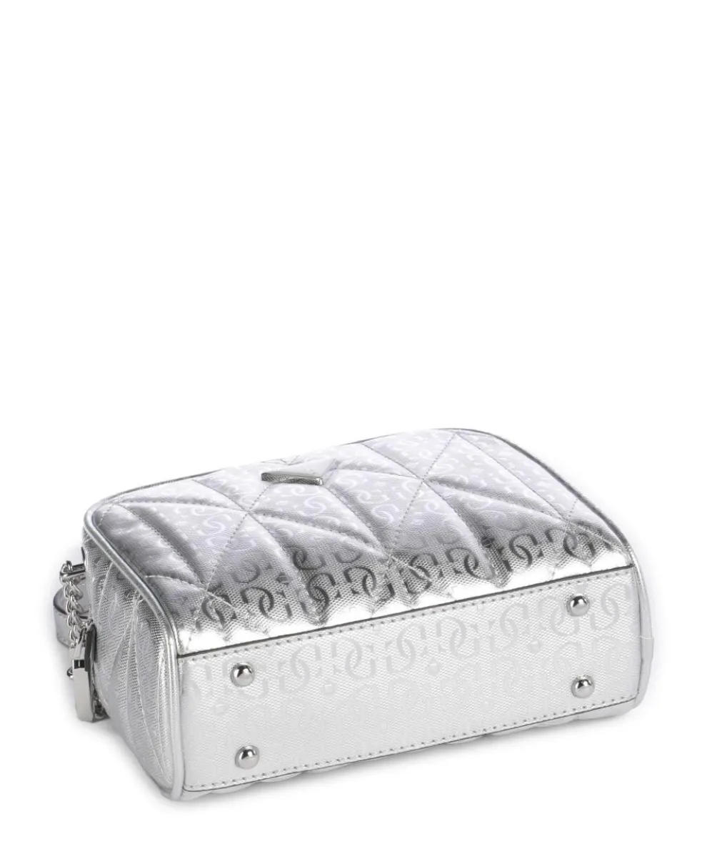 Aldina G-Shine Crossbody bag imitation leather silver