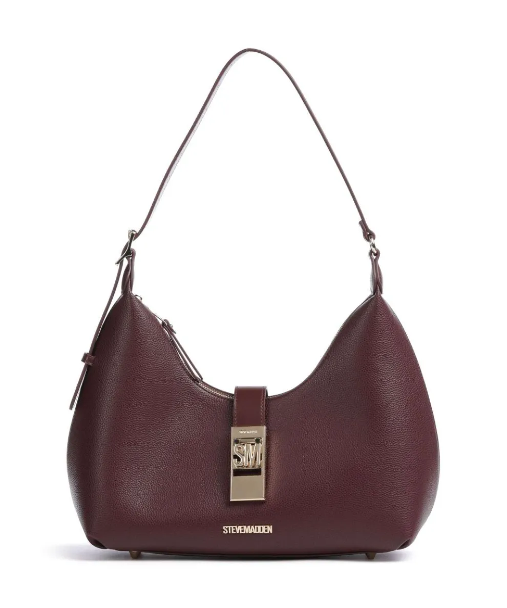 BOVIE Shoulder bag imitation leather wine