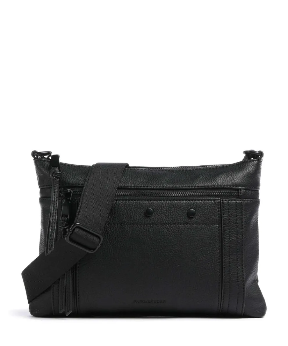 Deep Dark Shoulder bag imitation leather black