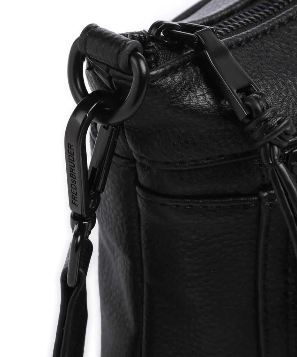 Deep Dark Shoulder bag imitation leather black