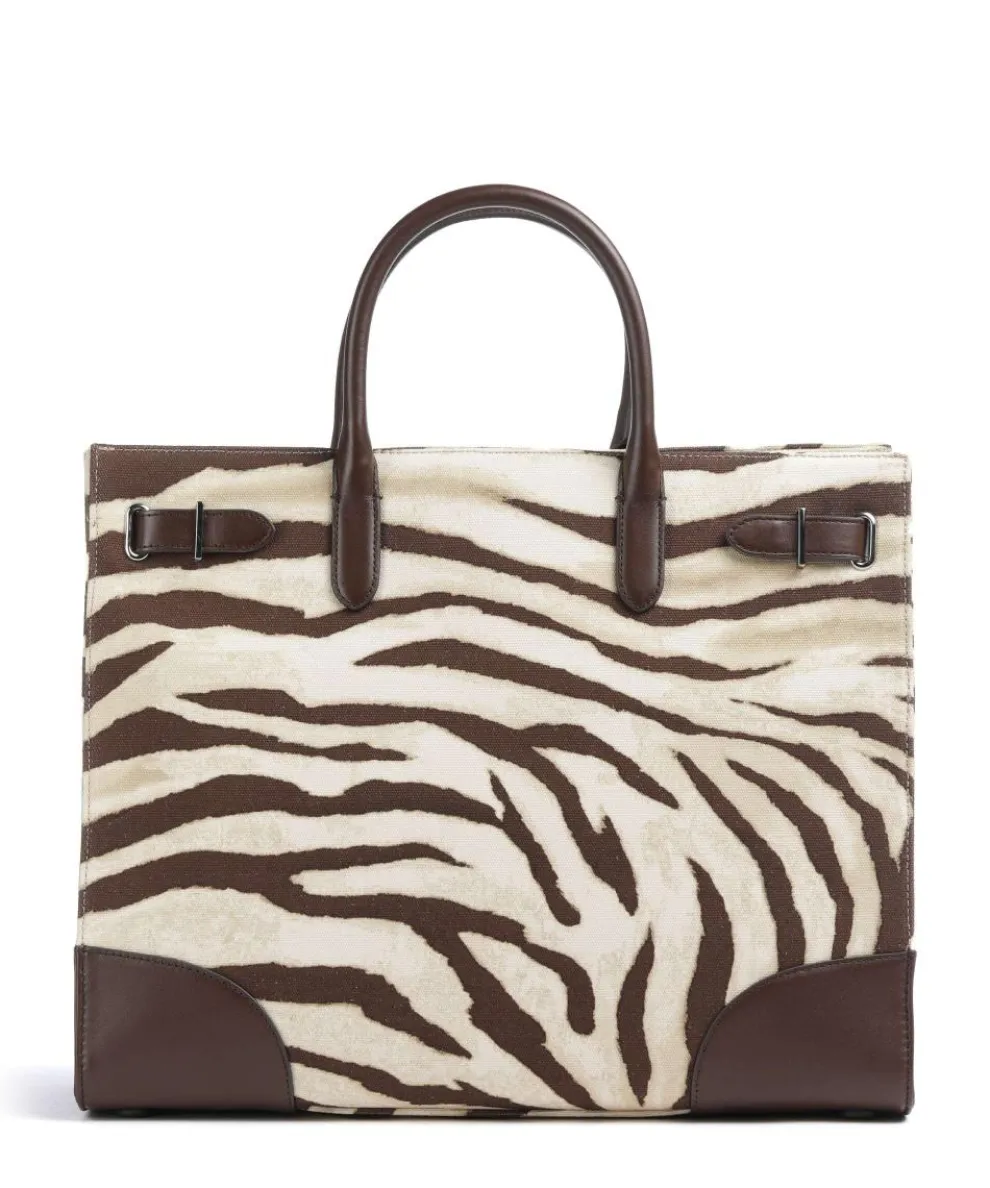 Devyn 42 Handbag cotton beige/brown