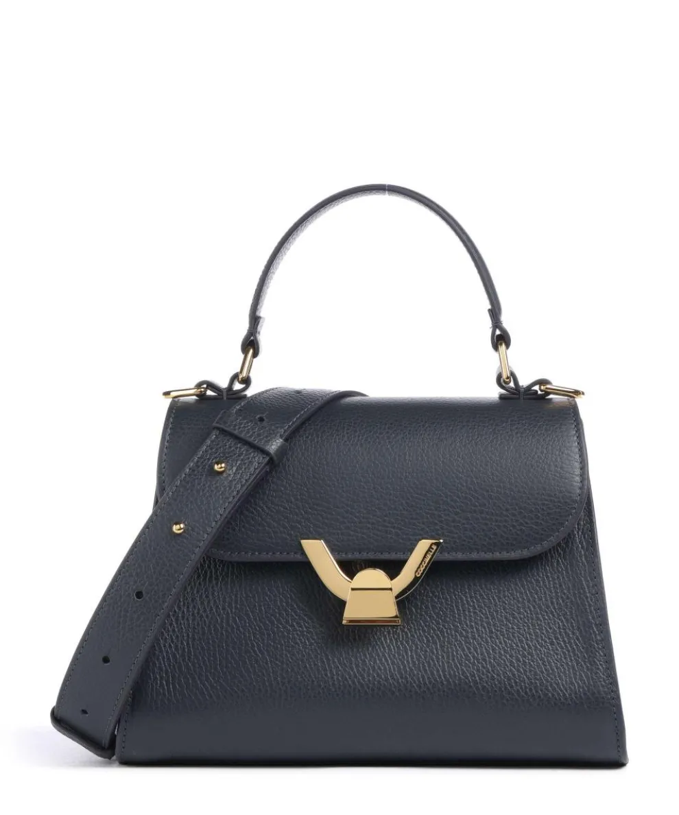 Dew Crossbody bag grained cow leather navy