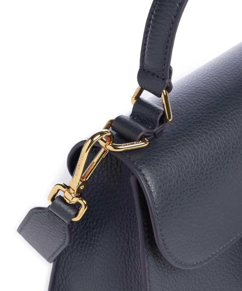 Dew Crossbody bag grained cow leather navy