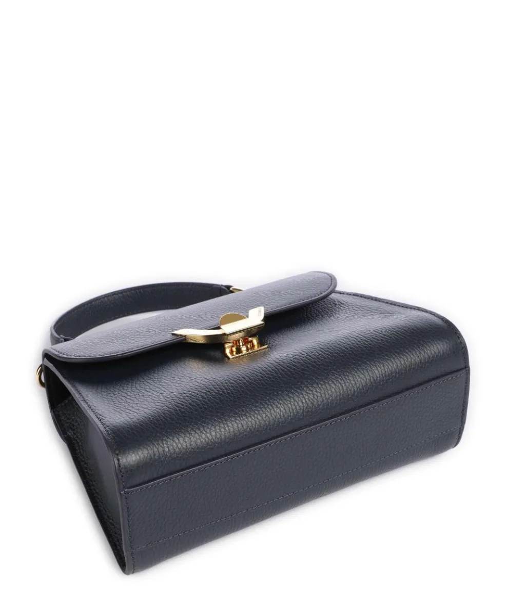 Dew Crossbody bag grained cow leather navy