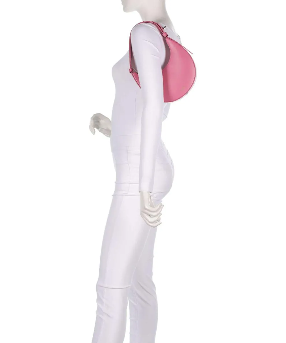 Delizia Mini Shoulder bag fine grain leather rose