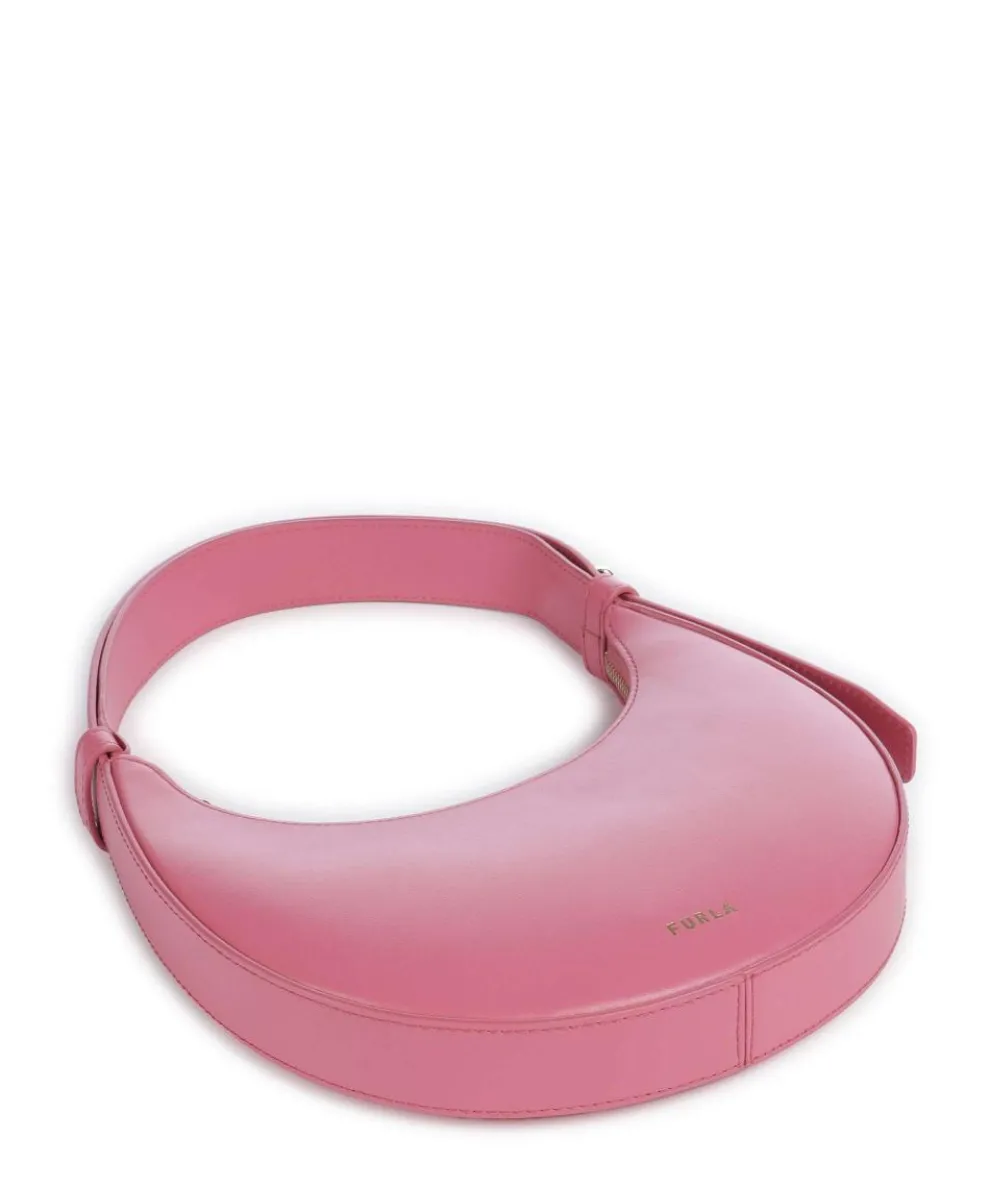 Delizia Mini Shoulder bag fine grain leather rose