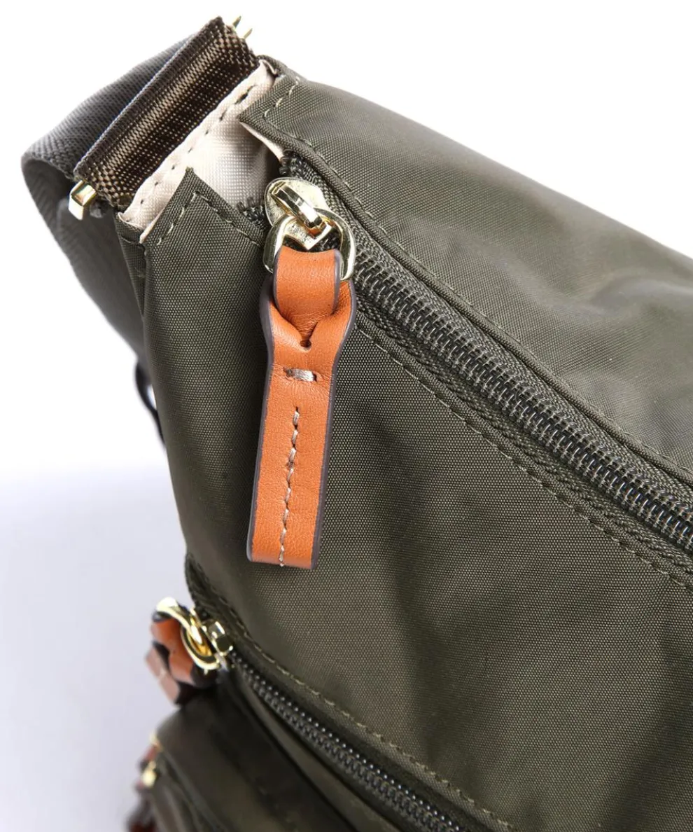 X-Collection Shoulder bag recycled nylon olive-green