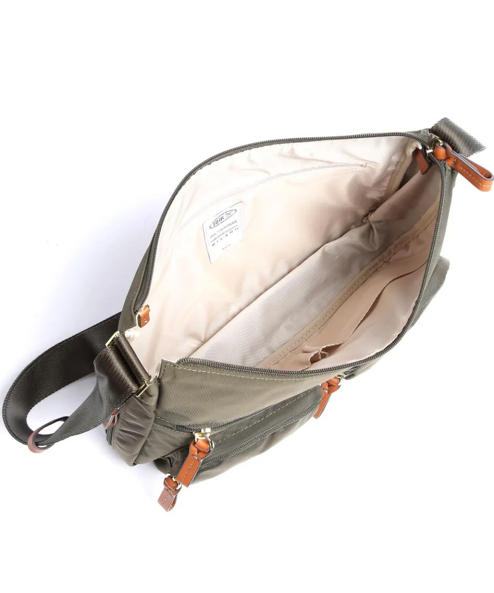 X-Collection Shoulder bag recycled nylon olive-green