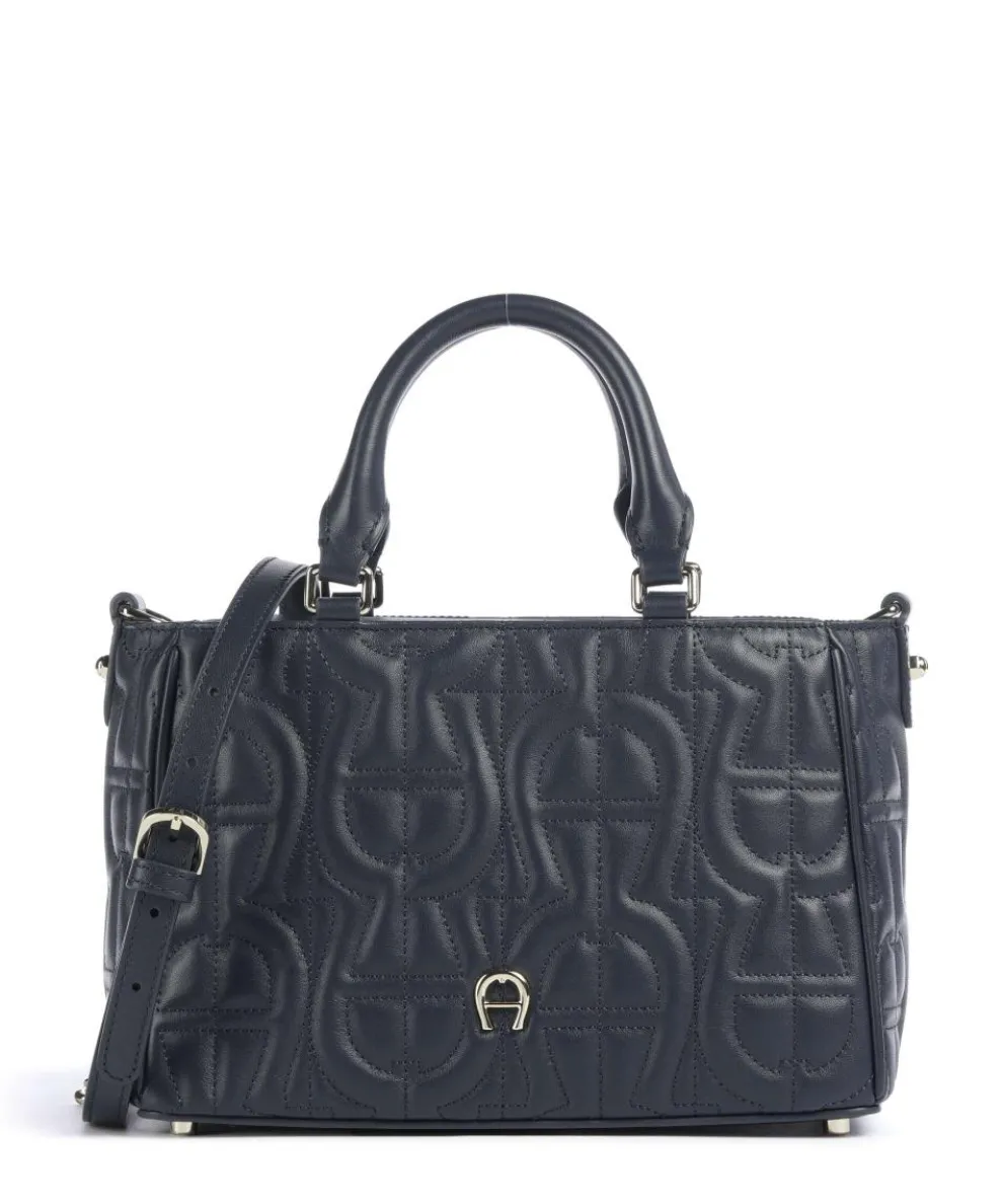 Diadora M Handbag cow leather navy