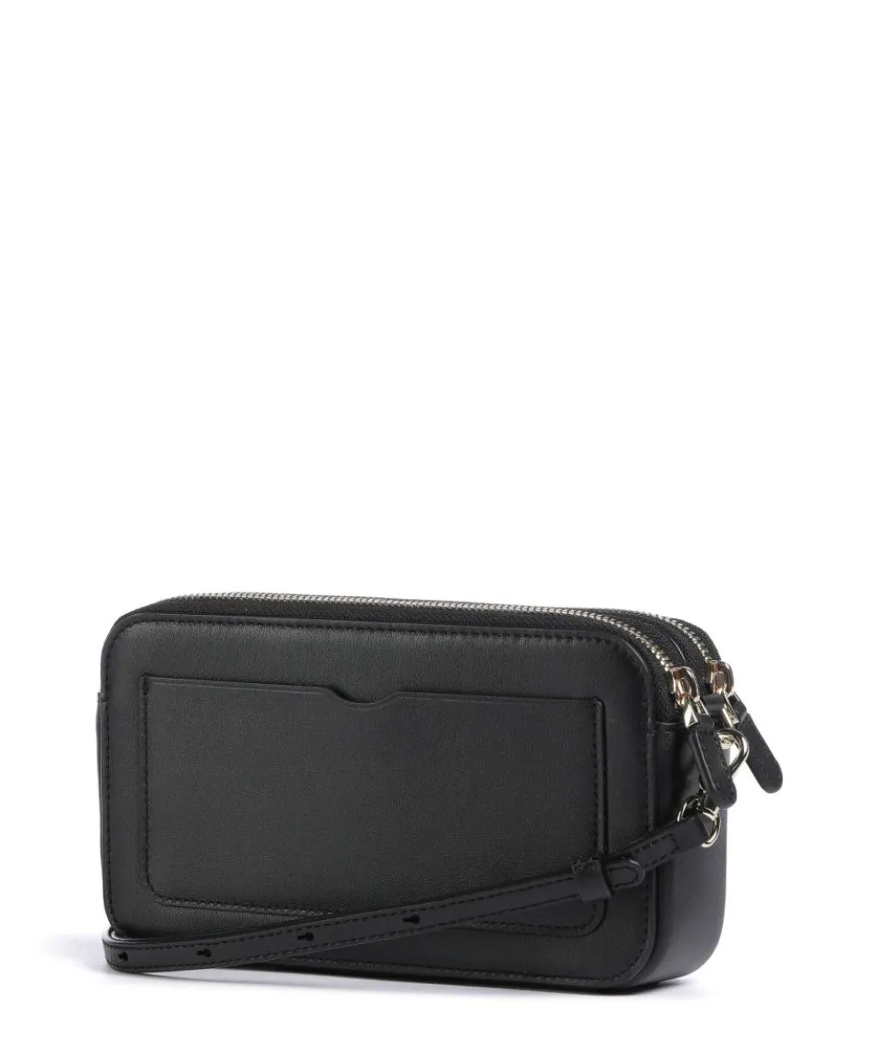 Diadora Phone bag embossed leather black