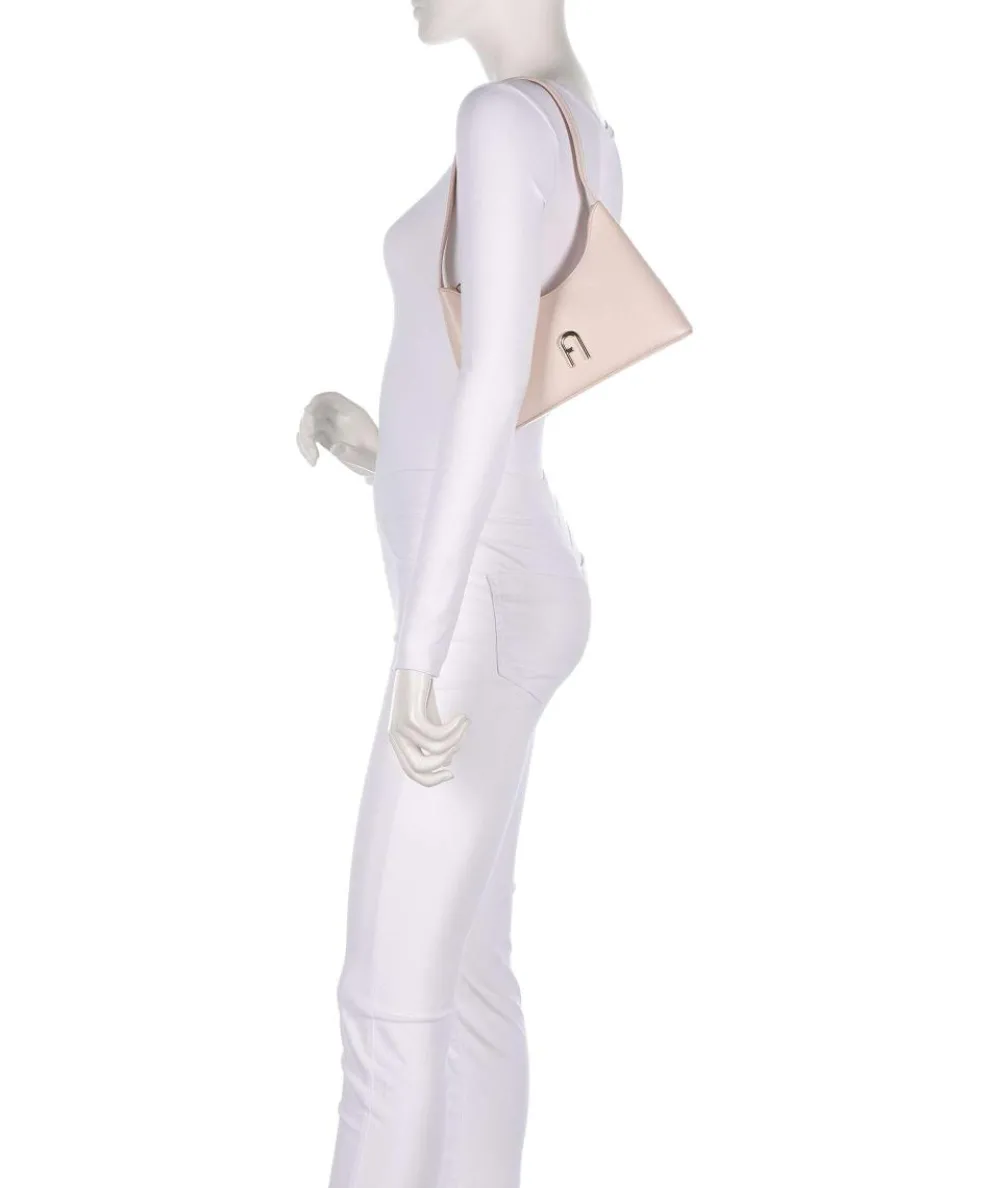 Diamante Mini Shoulder bag fine grain leather antique pink