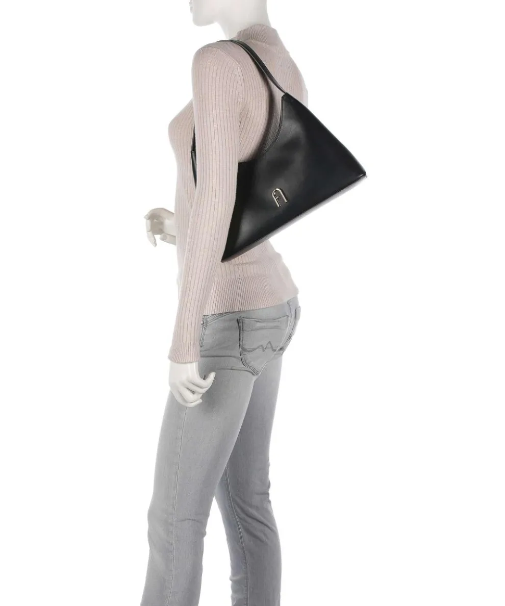 Diamante S Shoulder bag leather black