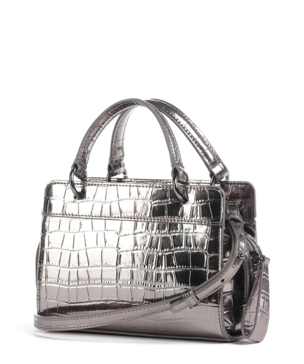 Diane Mini Croco Crossbody bag imitation leather dark grey