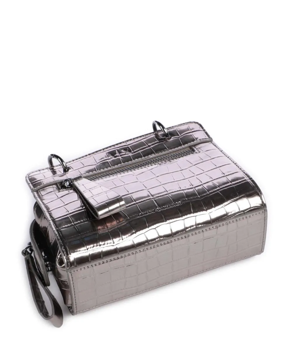 Diane Mini Croco Crossbody bag imitation leather dark grey