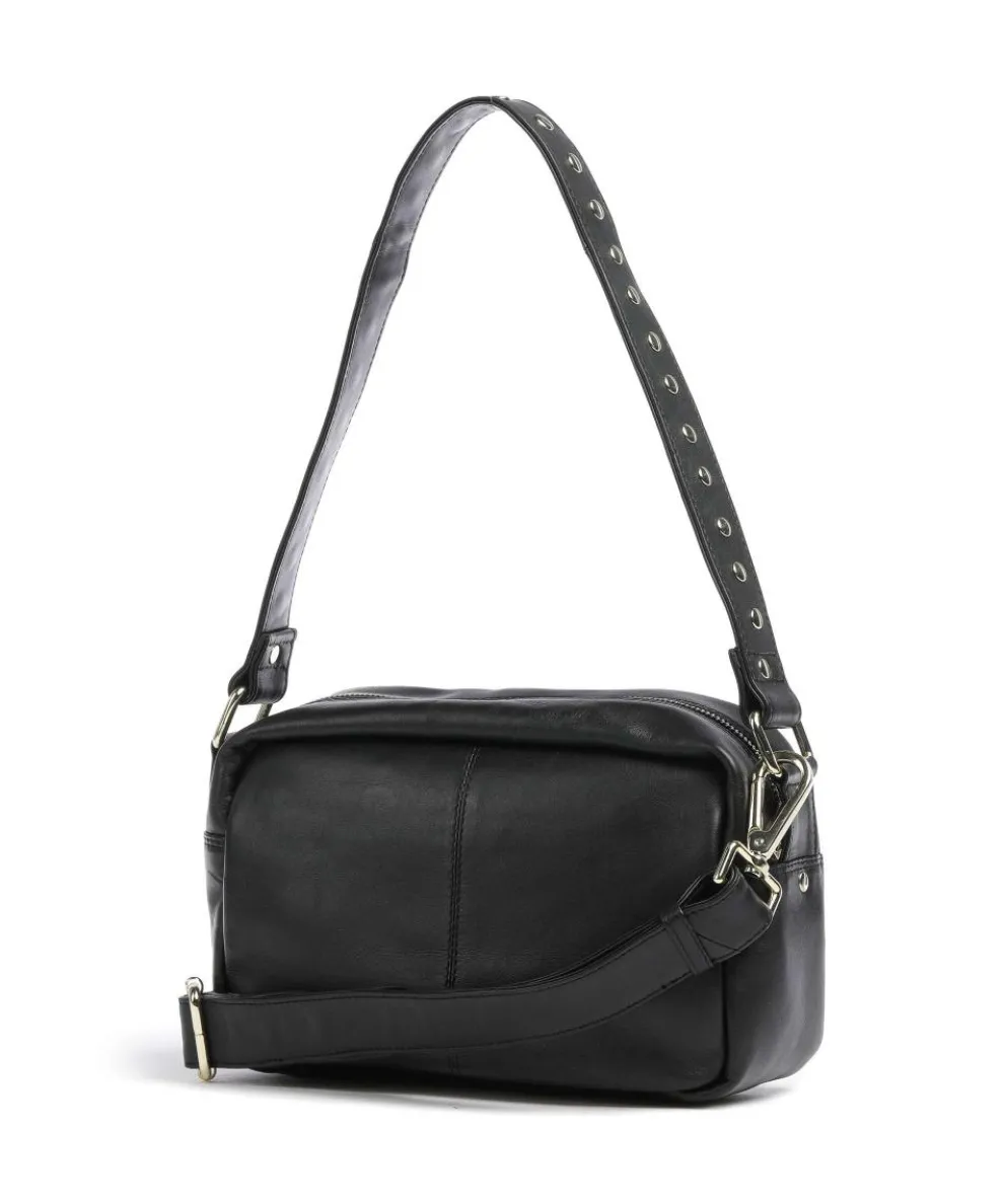 Disco Ellie Shoulder bag softly grained calfskin black