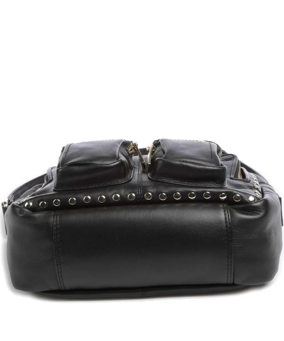 Disco Ellie Shoulder bag softly grained calfskin black