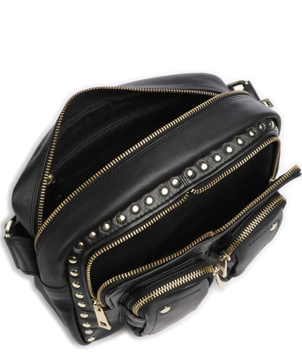 Disco Ellie Shoulder bag softly grained calfskin black
