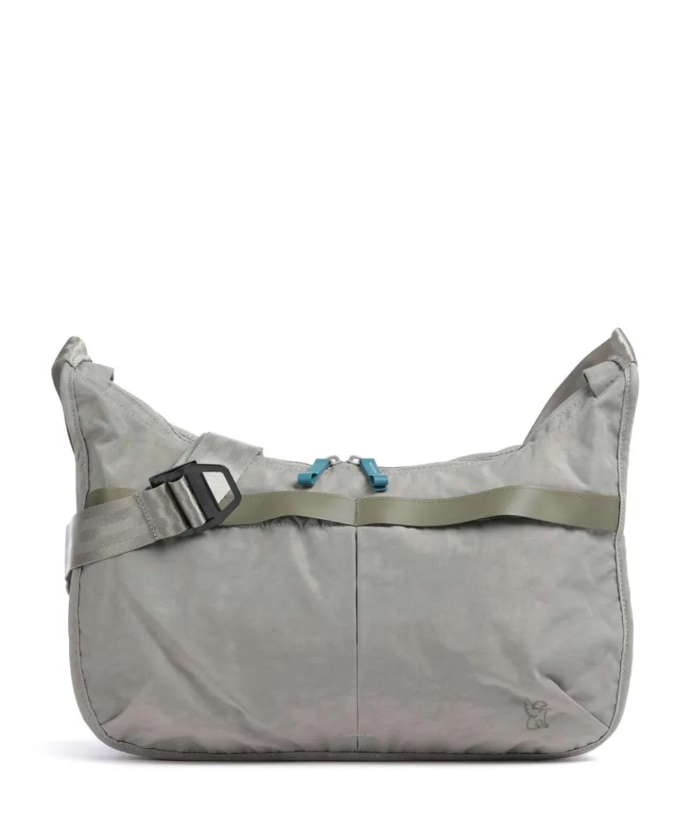District Collection Yoyogi 14L Crossbody bag recycled nylon greygreen