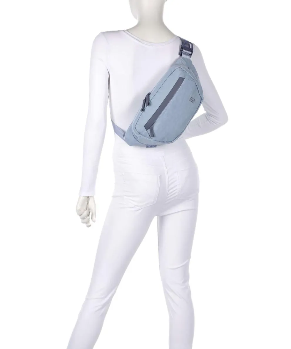 District Collection Sabin 6L Fanny pack recycled nylon light blue