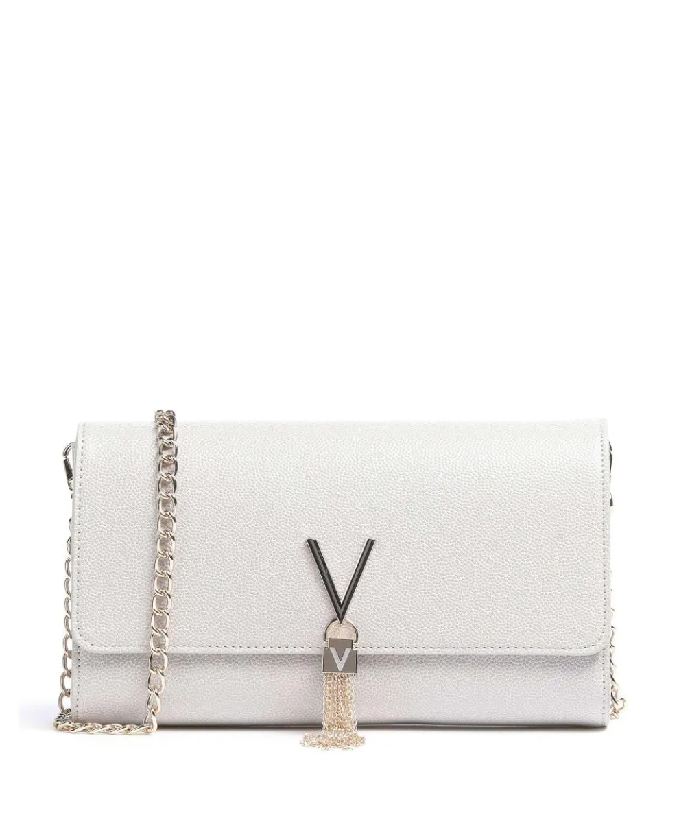 Divina Crossbody bag imitation leather light grey
