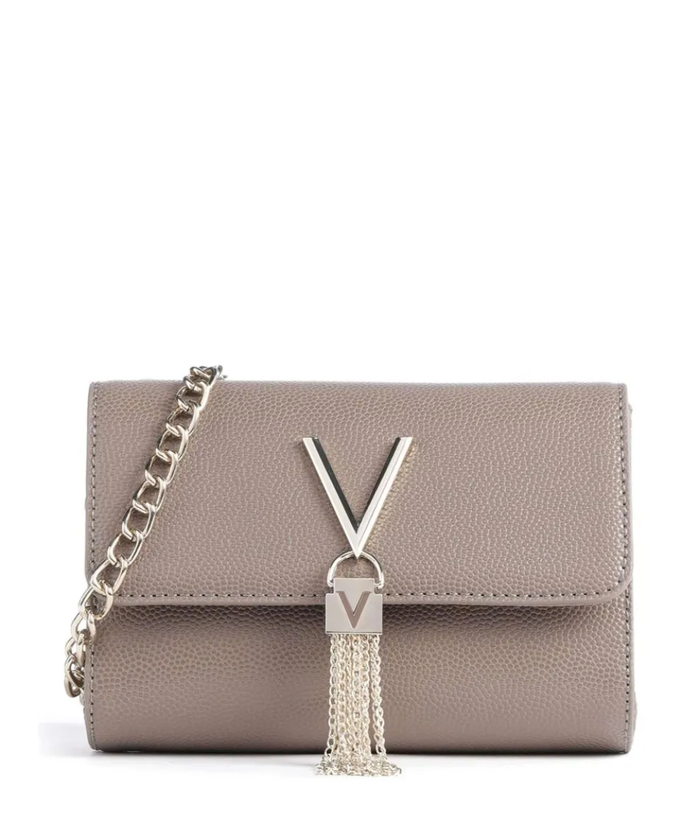 Divina Crossbody bag imitation leather taupe