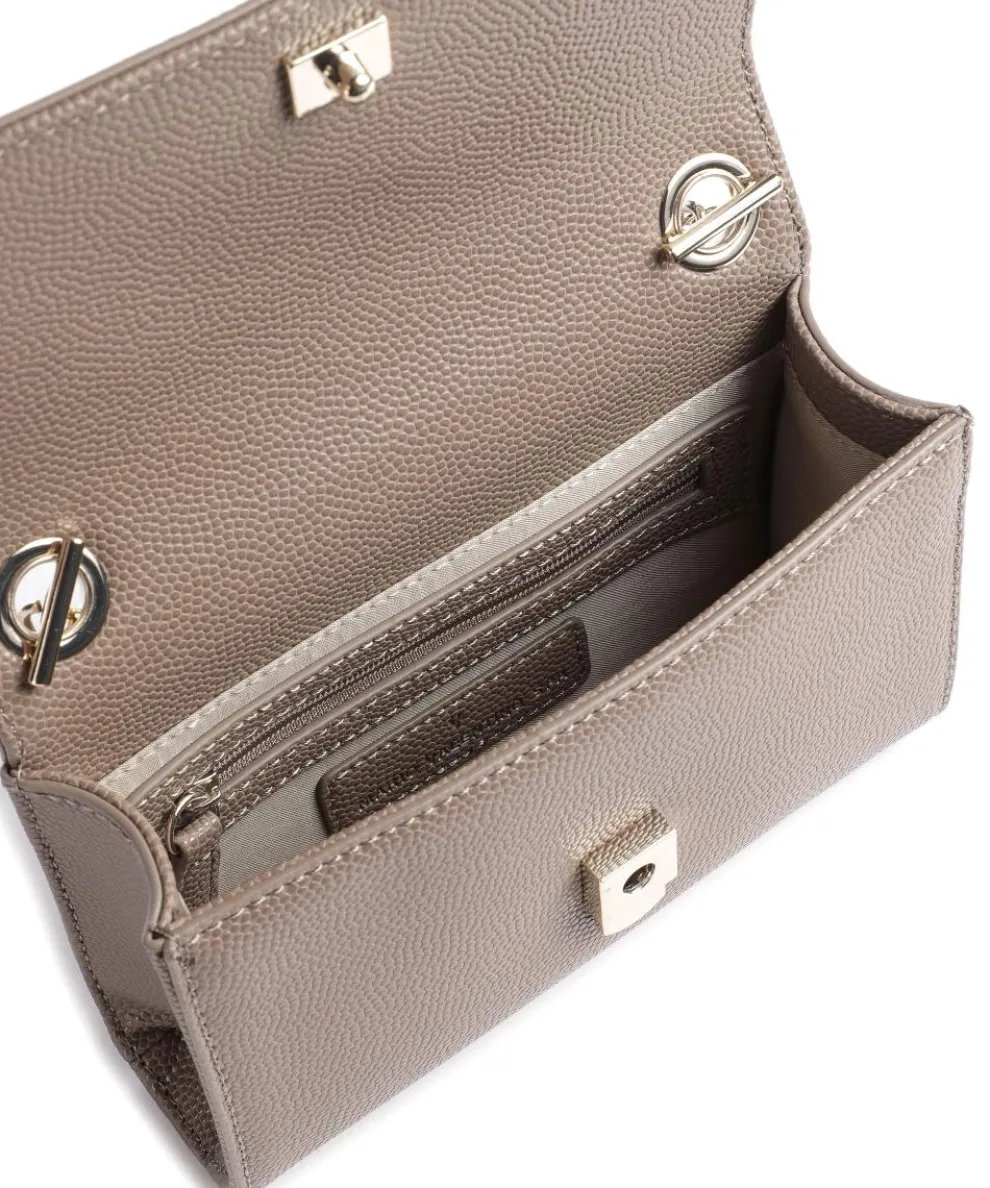 Divina Crossbody bag imitation leather taupe