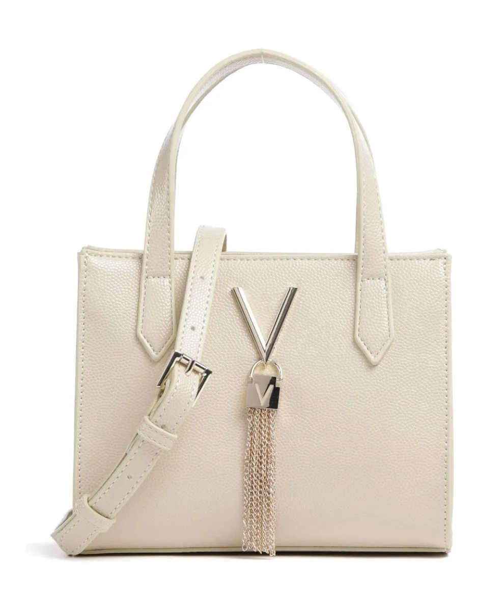 Divina Crossbody bag imitation leather beige