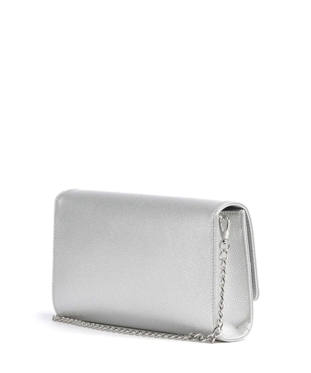 Divina Crossbody bag imitation leather silver