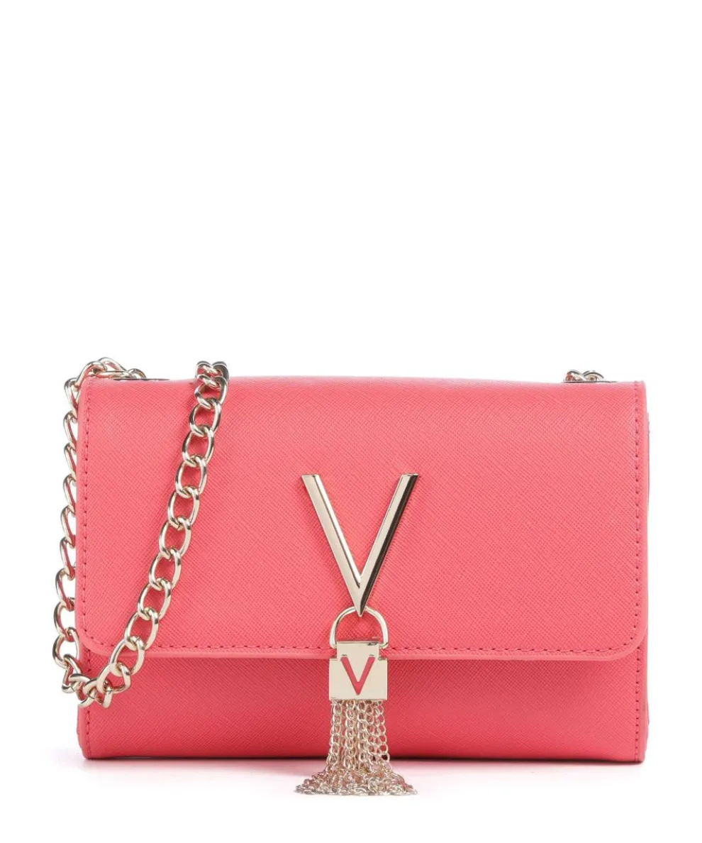 Divina Sa Crossbody bag imitation leather coral