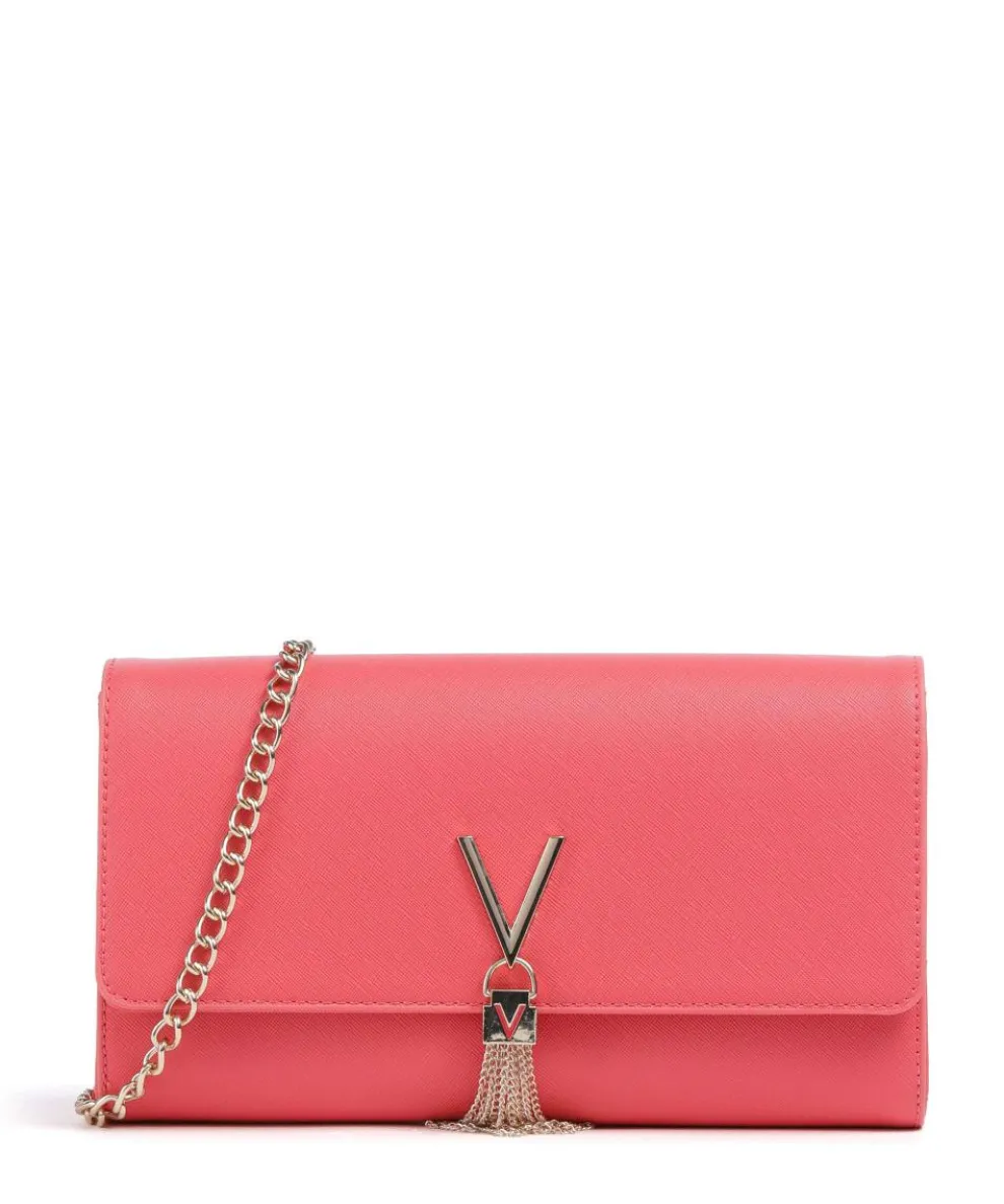 Divina Sa Crossbody bag imitation leather coral