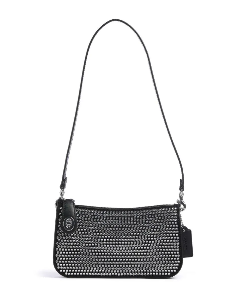 Penn Shoulder bag cow leather black