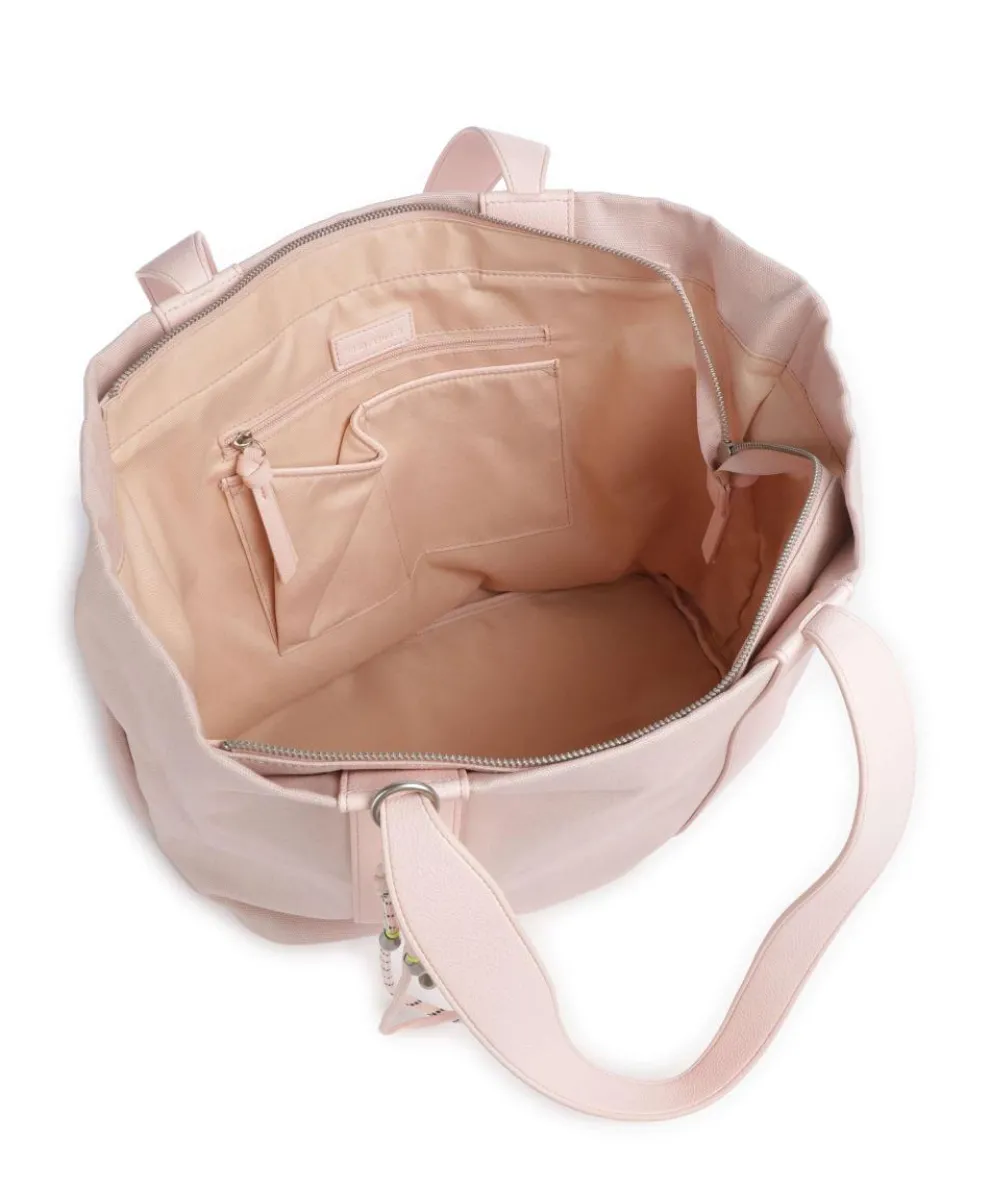 Carry Me Everywhere Tote bag canvas rose