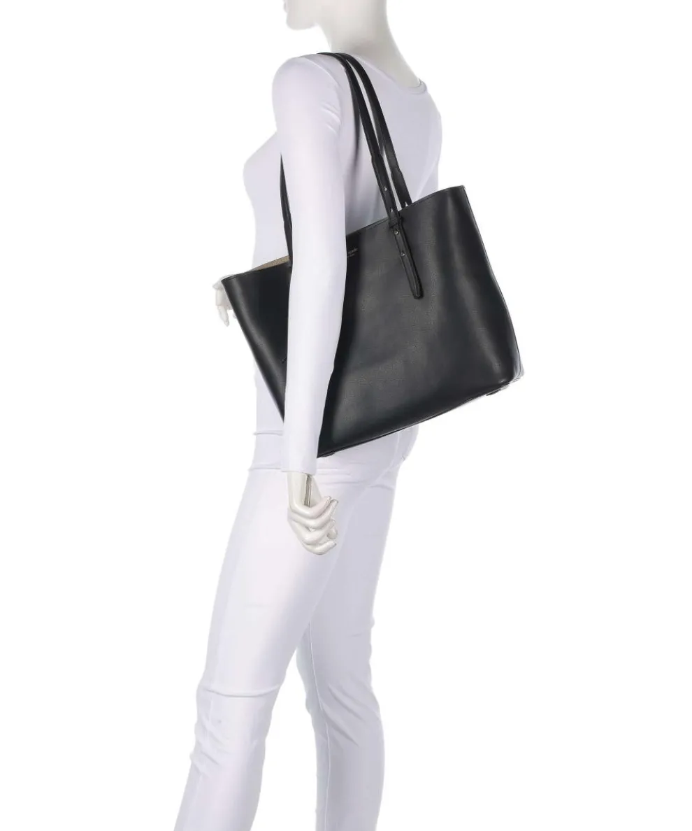 Do It All Large Tote bag fine grain cow leather black