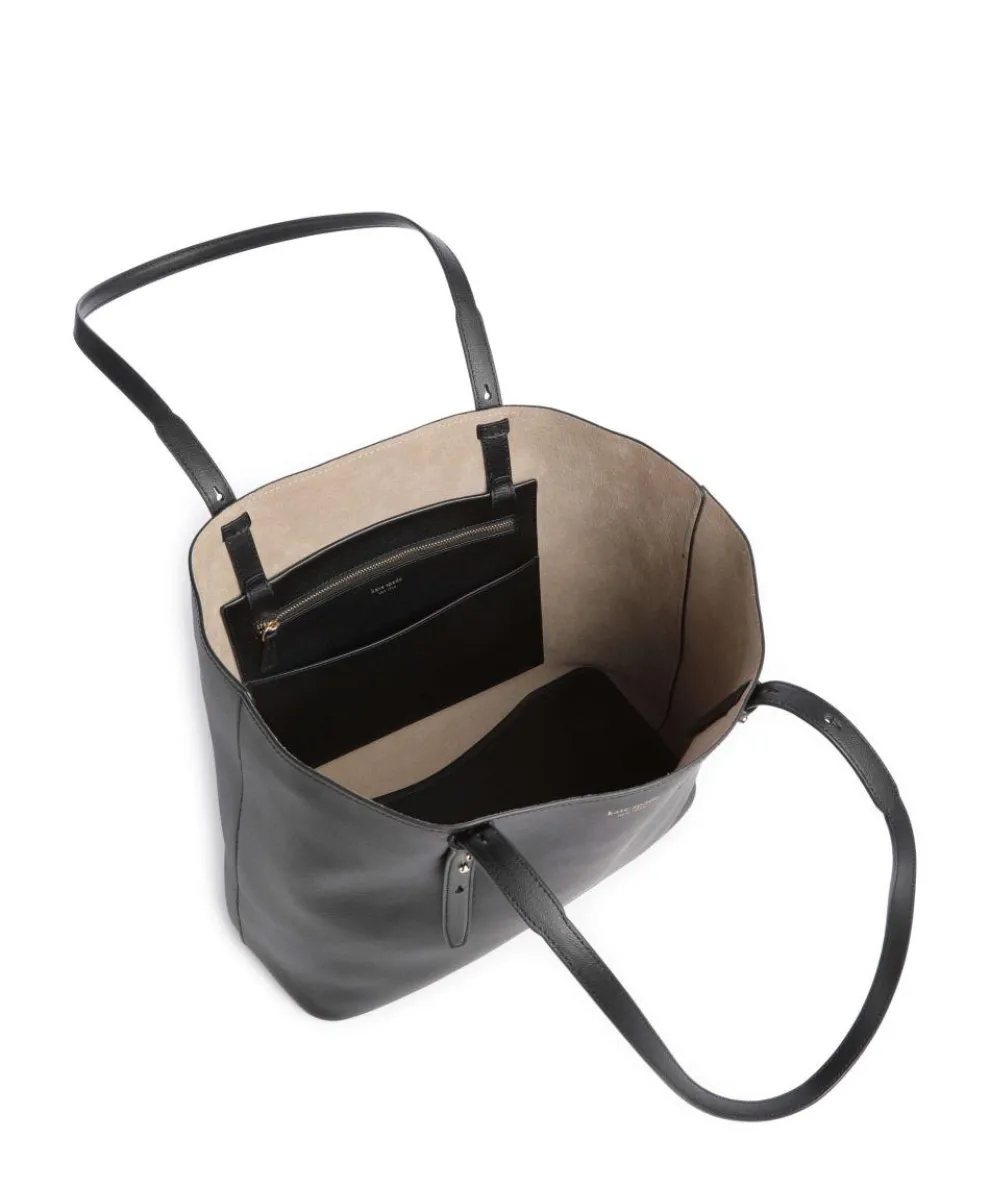 Do It All Large Tote bag fine grain cow leather black