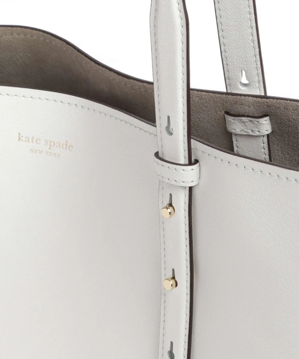 Do It All Large Tote bag fine grain cow leather white