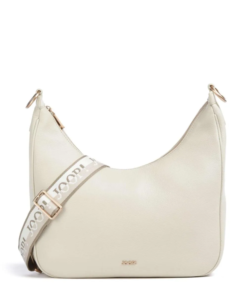 Dolce Ginger Shoulder bag grained leather ivory