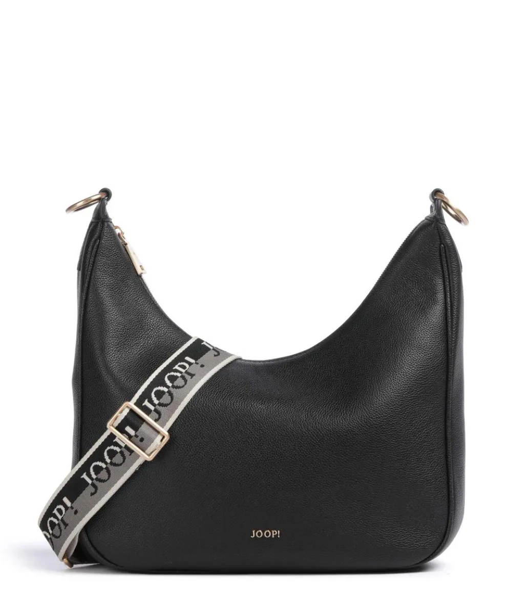 Dolce Ginger Shoulder bag grained leather black