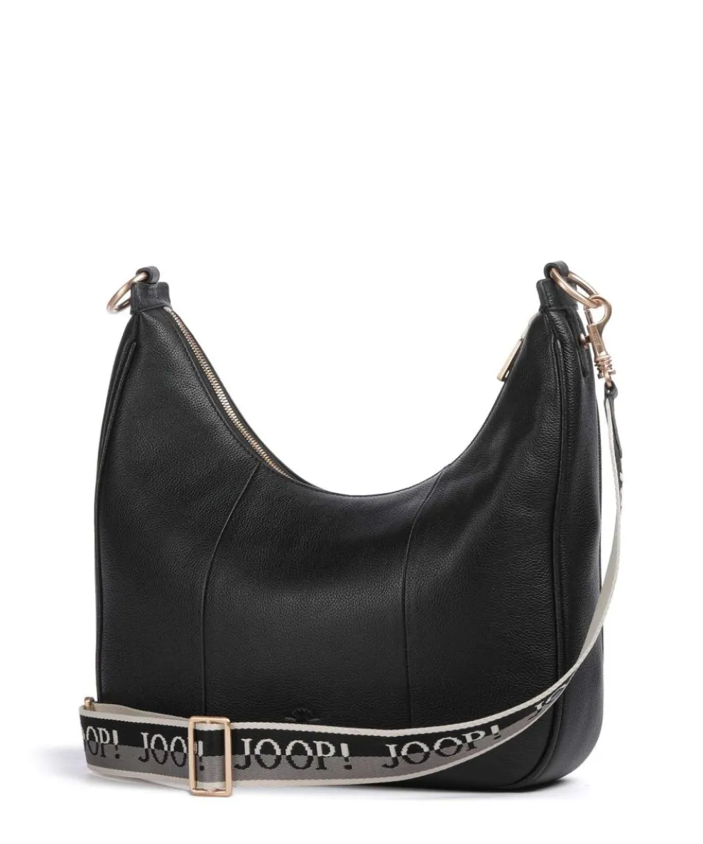 Dolce Ginger Shoulder bag grained leather black