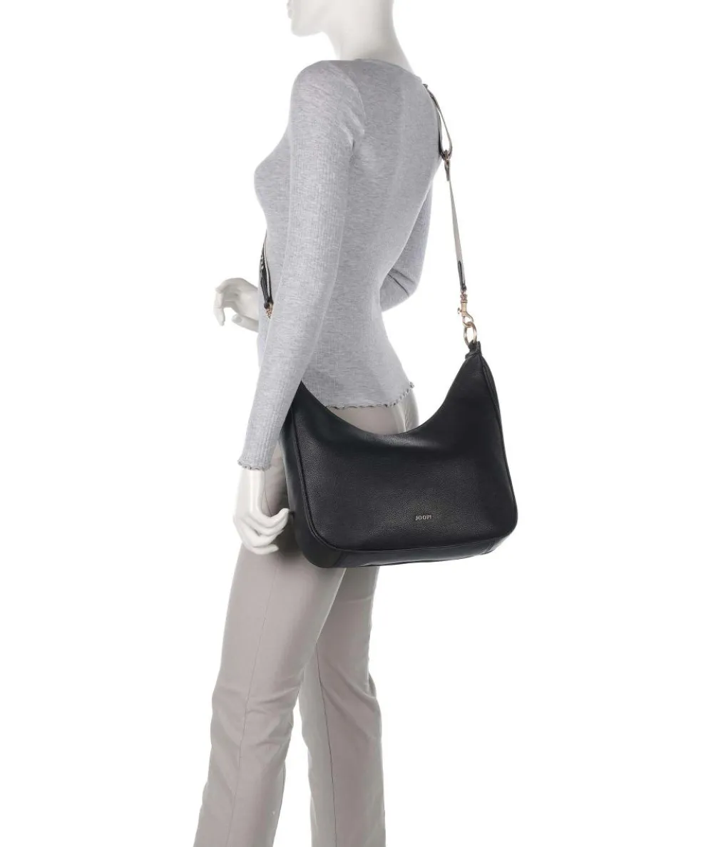 Dolce Ginger Shoulder bag grained leather black