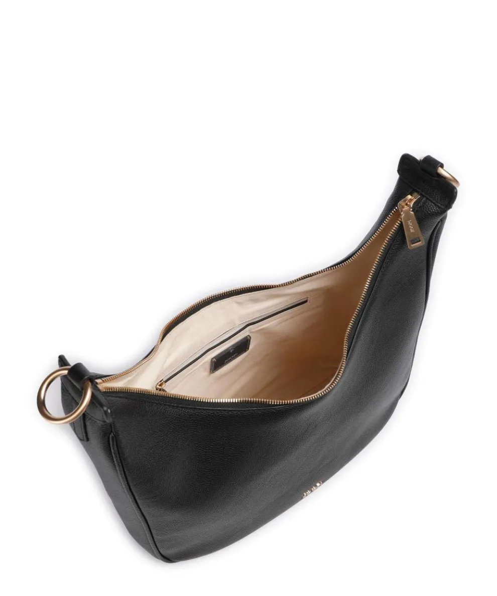 Dolce Ginger Shoulder bag grained leather black