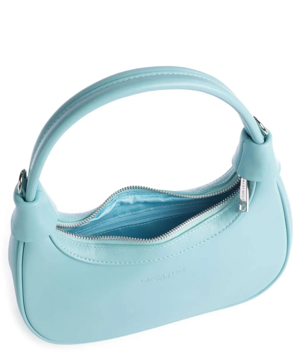 Donna Aura Shoulder bag soft cow leather light blue