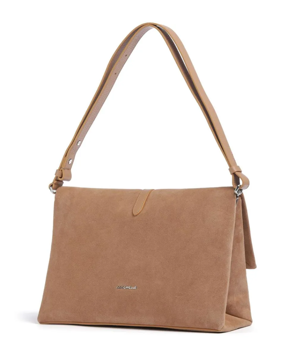 Dorian Shoulder bag brushed cow leather light brown