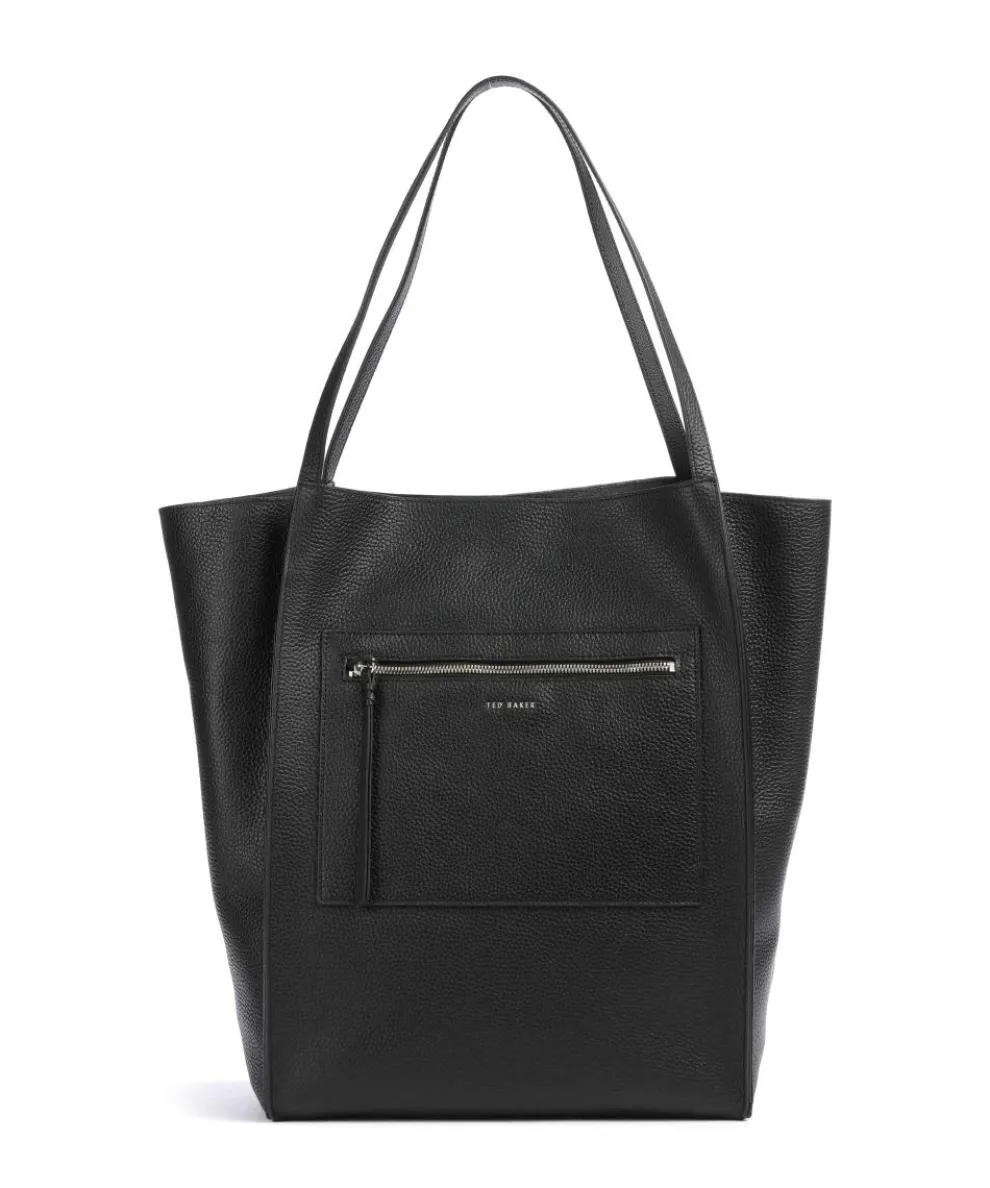 Tammila Tote bag grained cow leather black