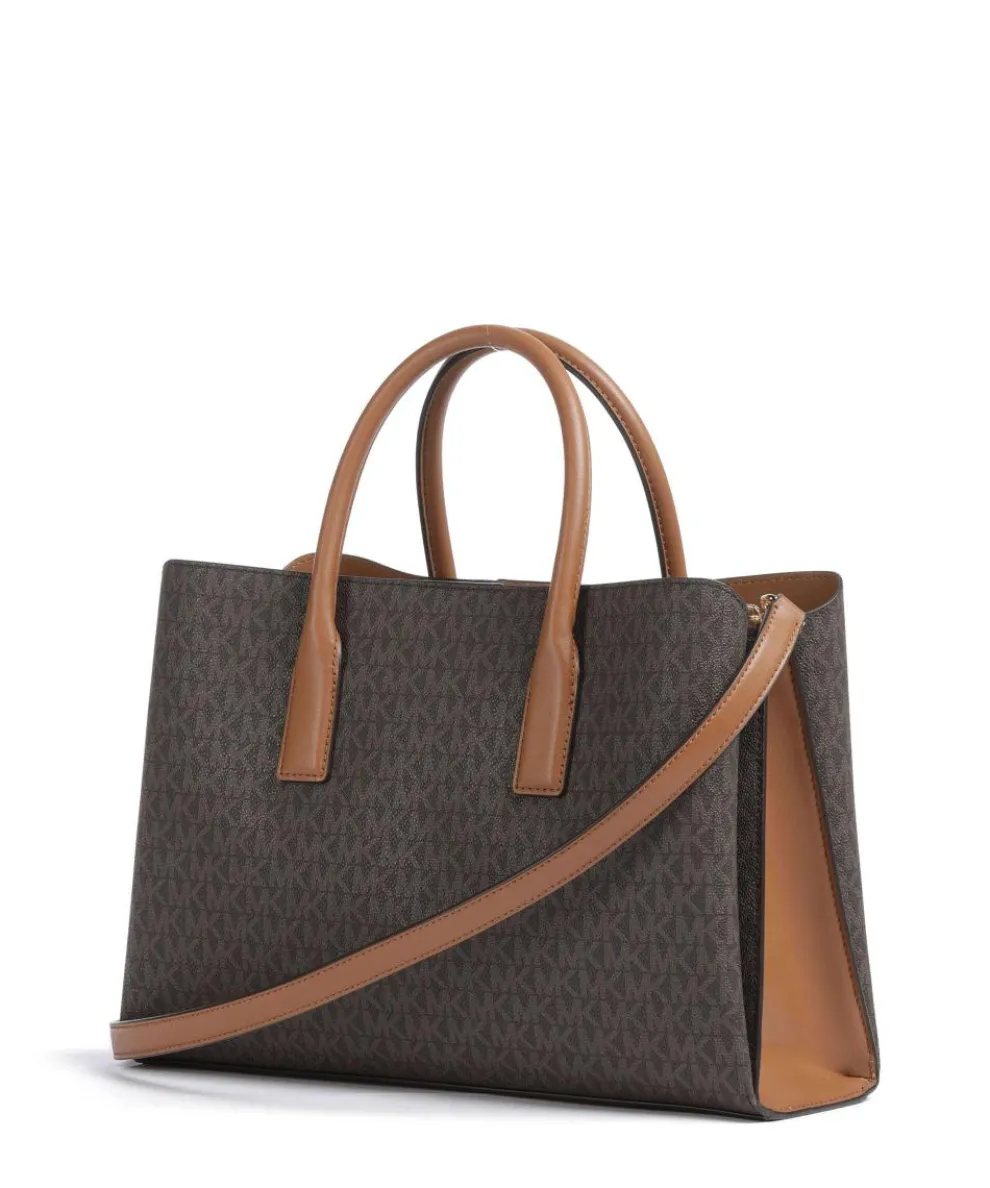 Ruthie Handbag canvas dark brown