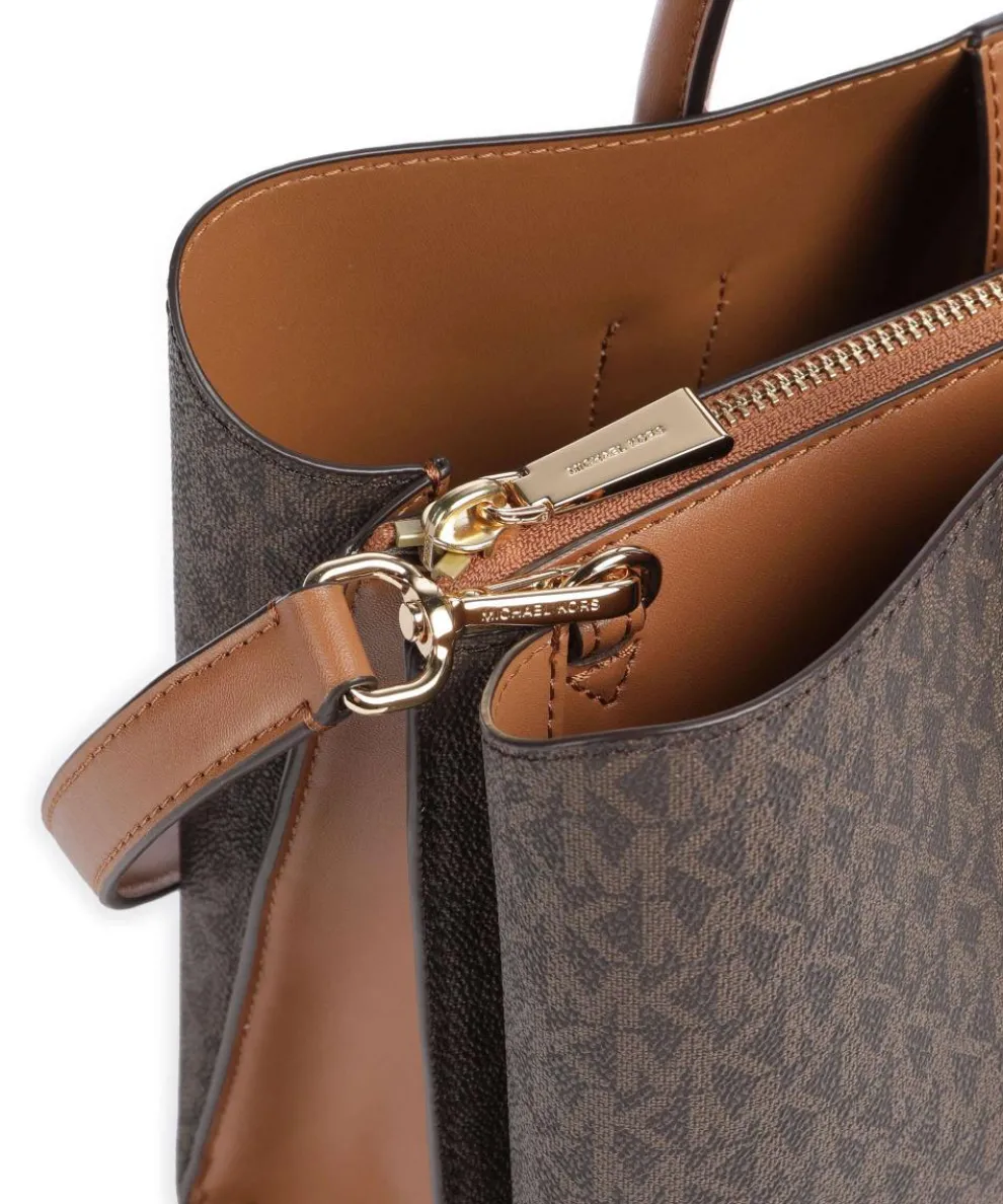 Ruthie Handbag canvas dark brown