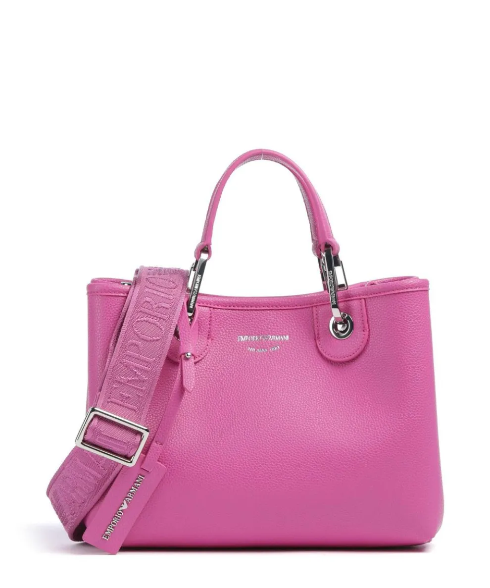 My EA Handbag imitation leather pink